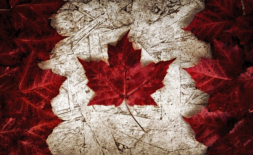 Canada Flag Leafs